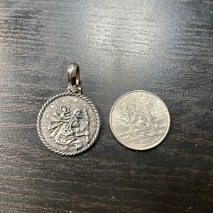David Yurman St Christopher amulet